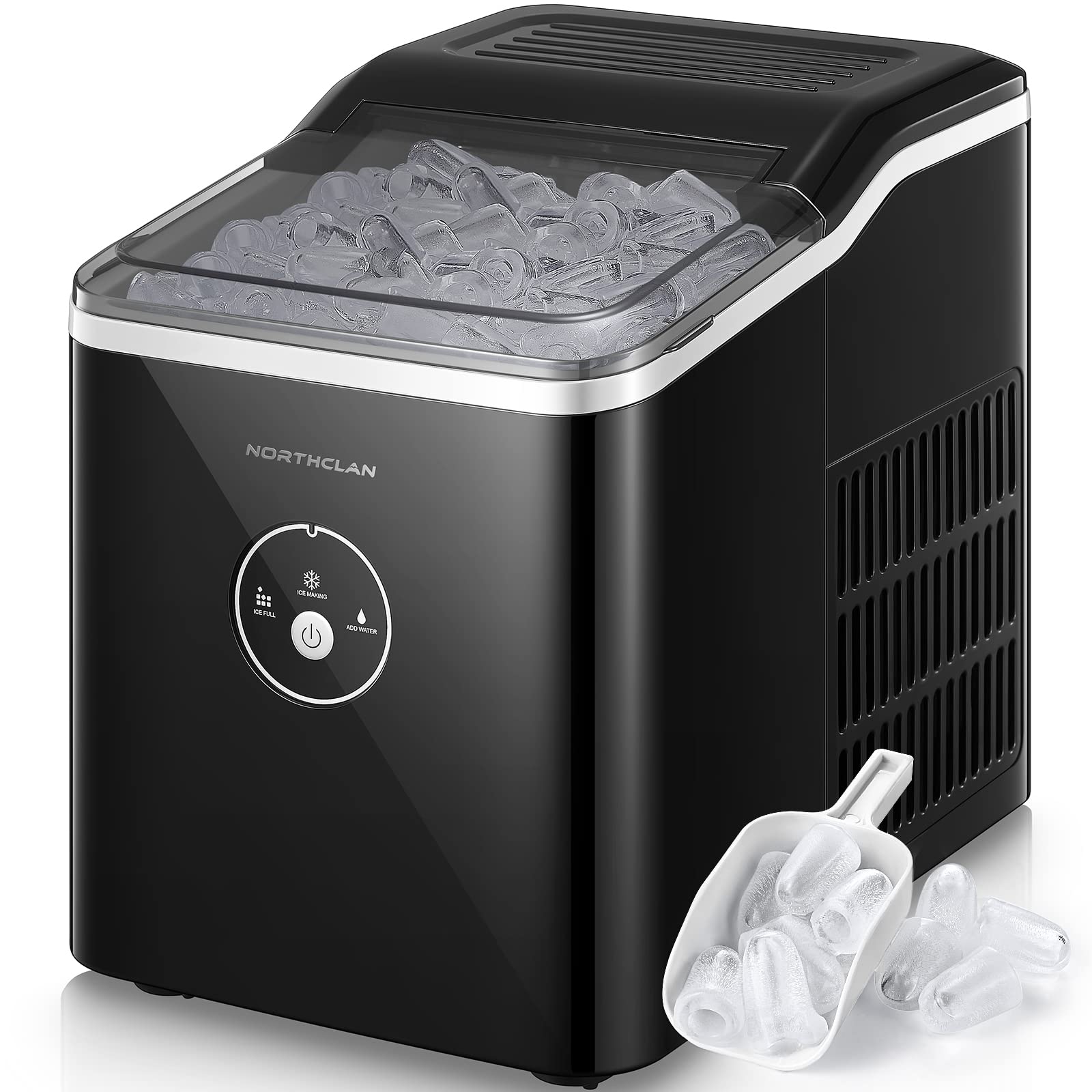 Ice maker NORTHCLAN 1226 black 105 W