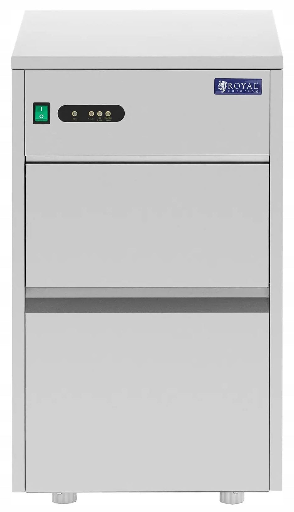 Ice maker empty cylinder 20kg/24h ROYAL CATERING RCIC-20BI 10012826 Manufacturer code 10012826