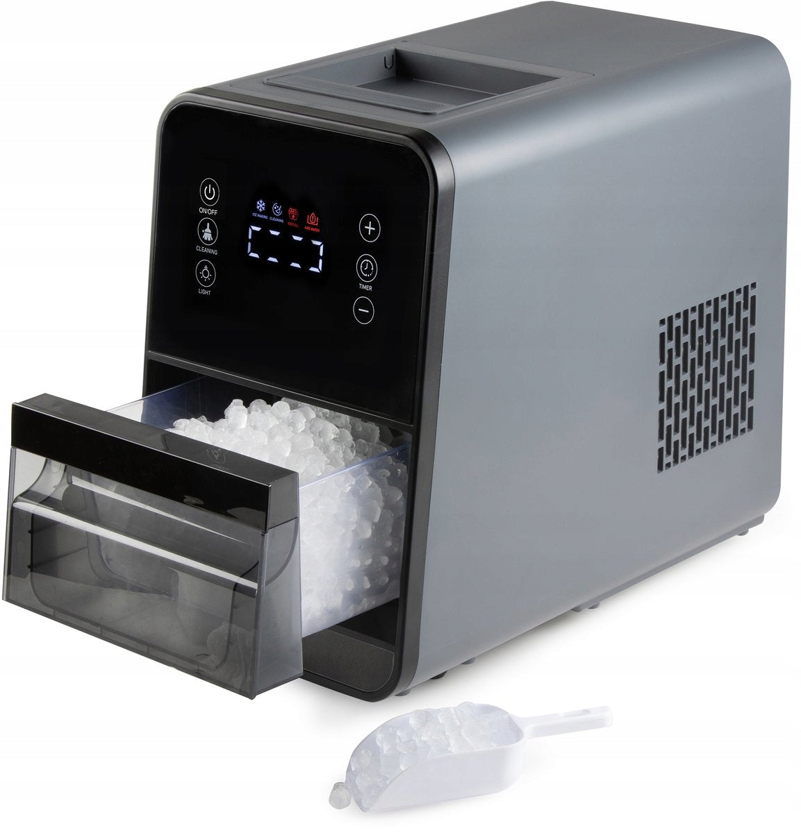 Ice maker ice machine DOMO DO9286IB black 152W NUGGETS Packaging status original