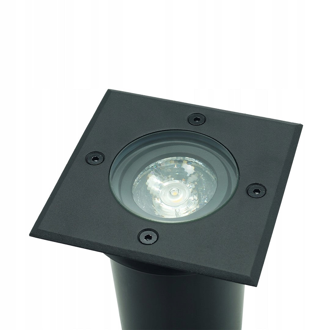 IdeaLED ERIDA ground inrun lamp GU10 IP67 11x11 black Manufacturer code ID-8042
