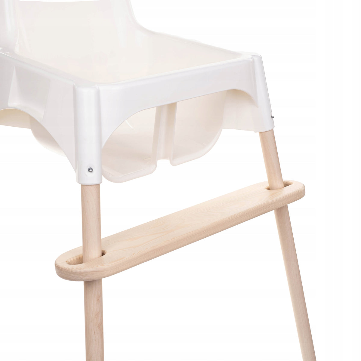 Ikea Chair Footrest Adjustable Antilop 100% Natural PINE Manufacturer code Podnóżek do krzesełka Antilop drewniany sosna