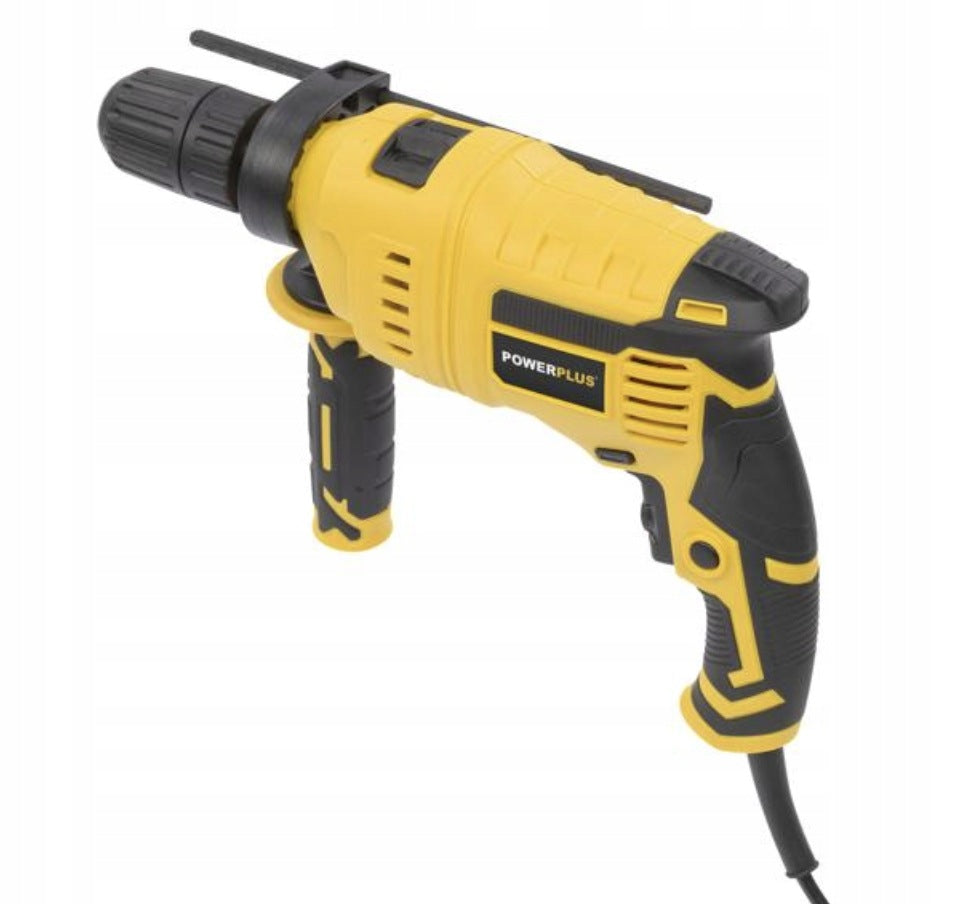 Impact Drill PowerPlus 800W + 78 Accessories Suitcase Manufacturer code POWX0270