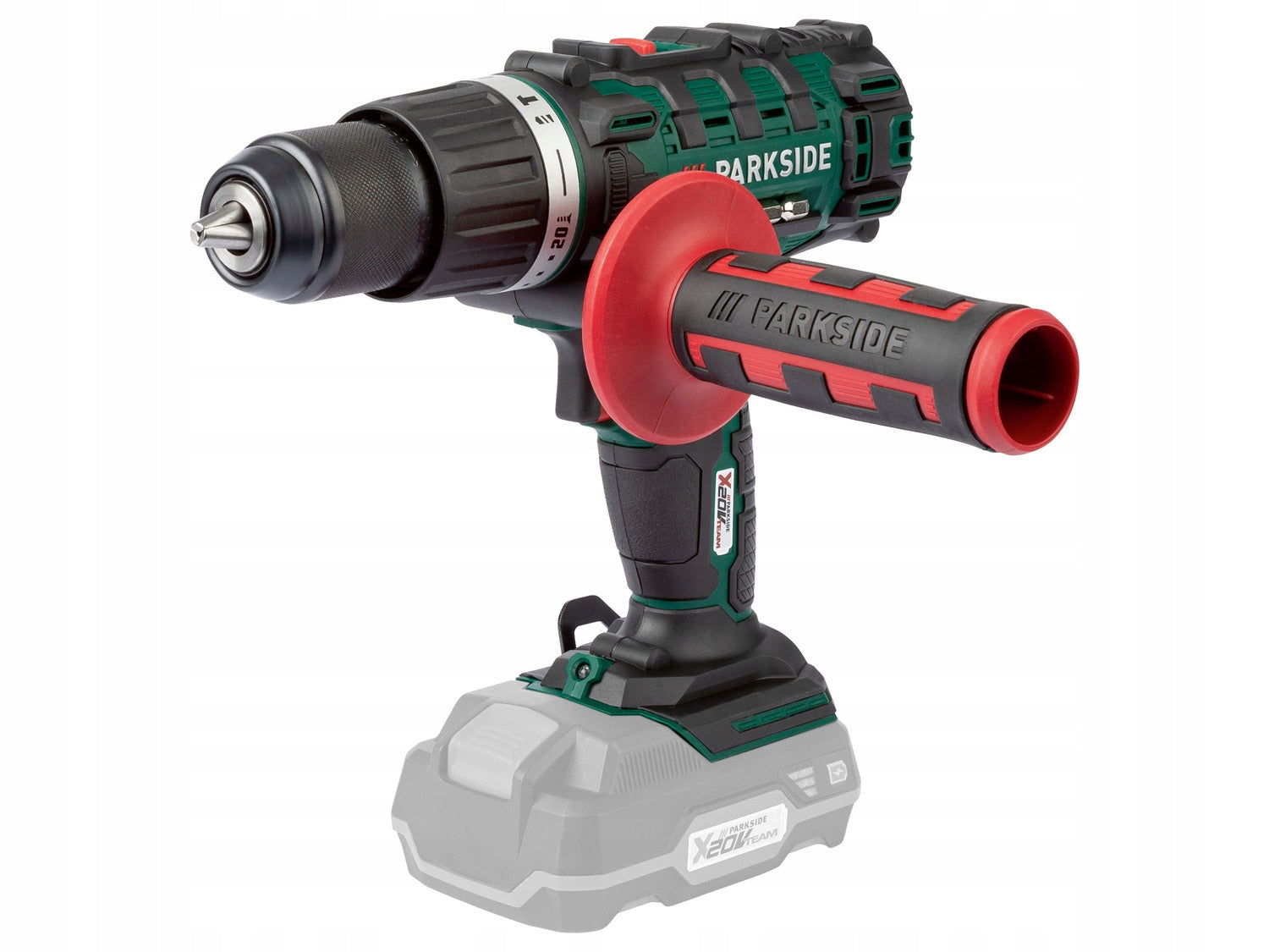 Impact Driver Parkside PSBSA 20-Li c3 20 V in case