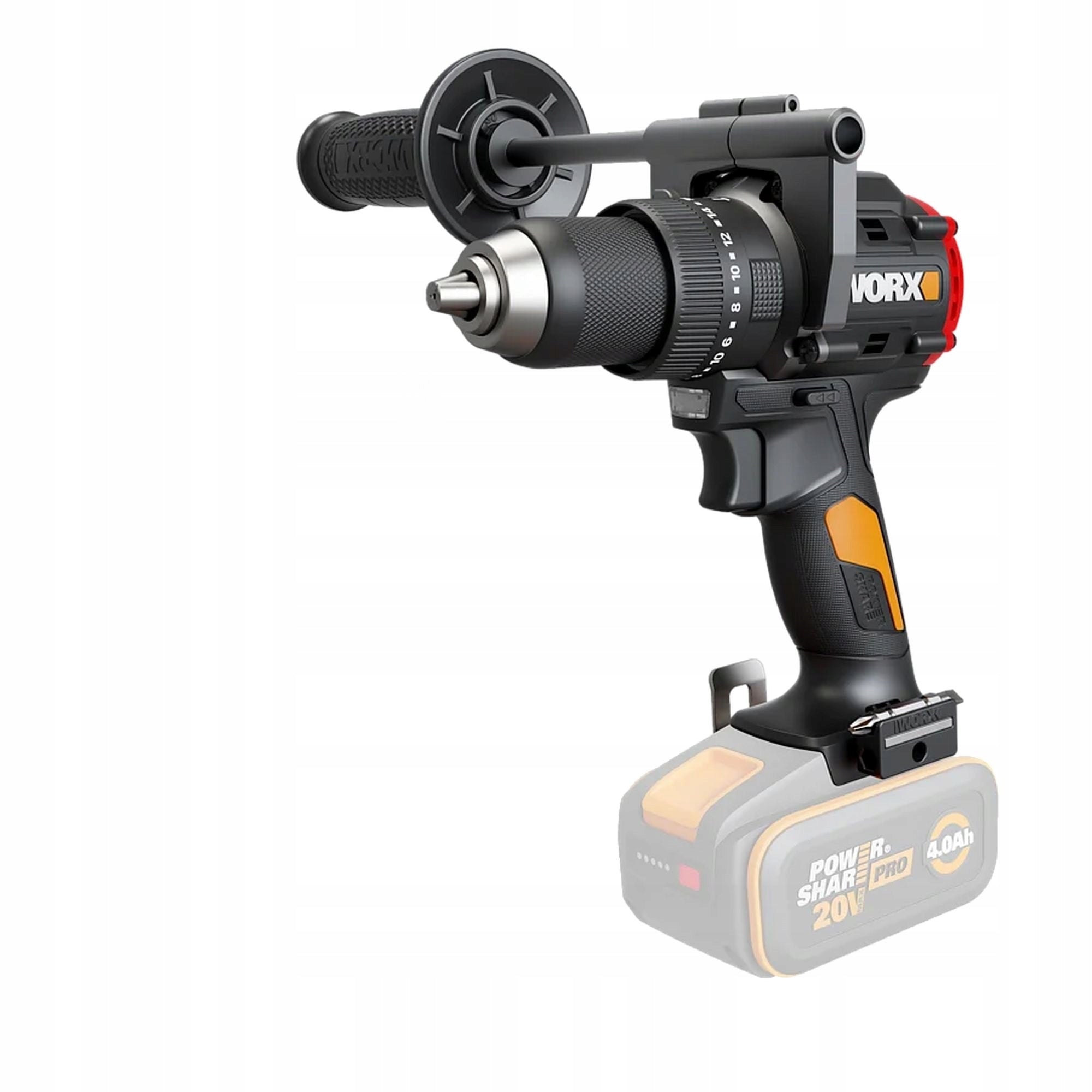 Impact Driver WORX WX356.9 Brushless Motor 20V 85Nm