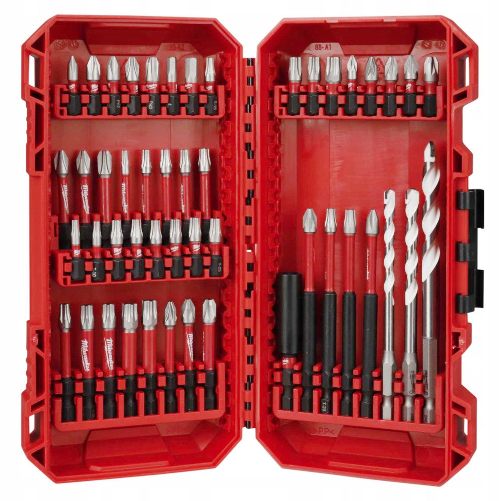 Impact bit set (48 pcs) Shockwave Impact Duty Milwaukee 4932492005