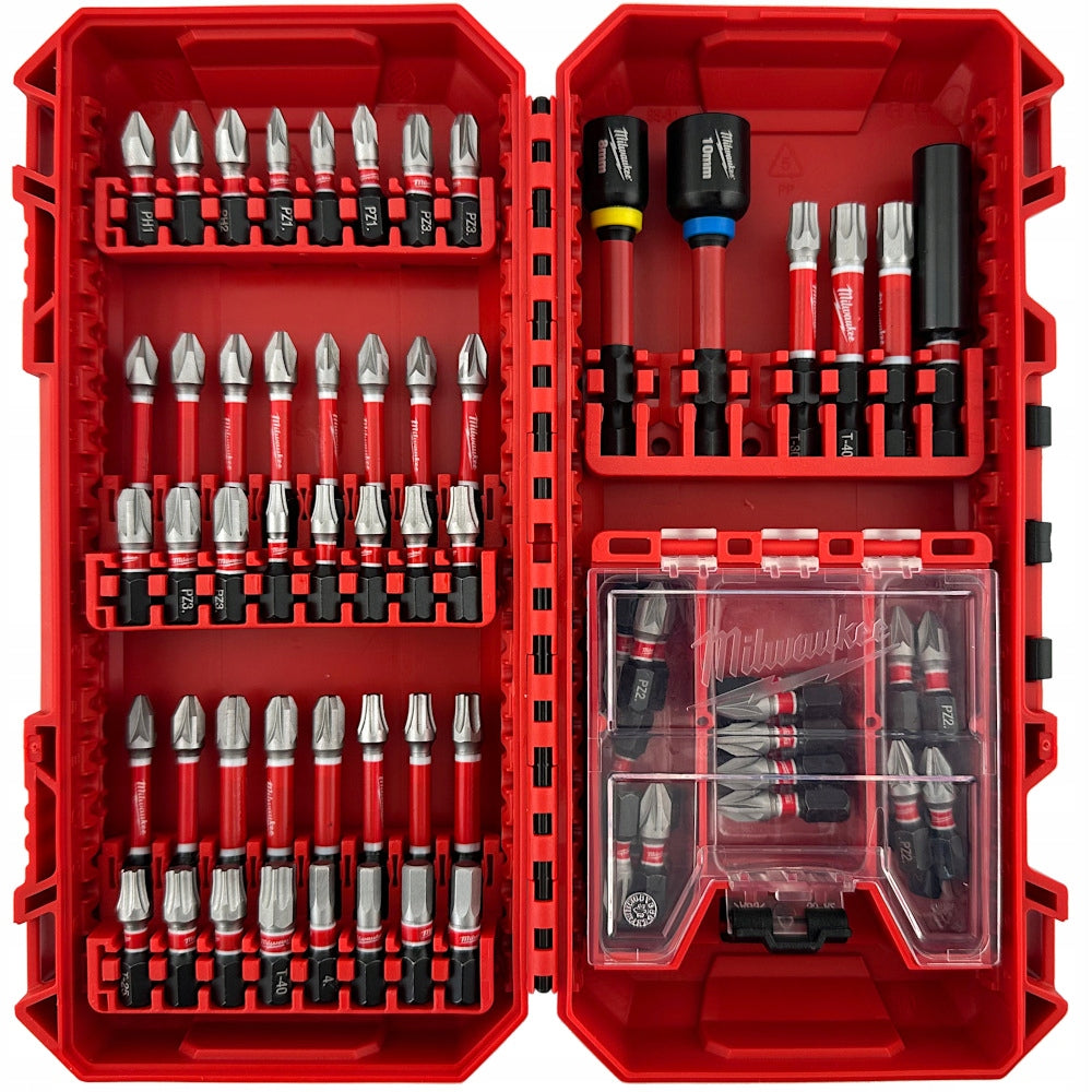 Impact bit set (70 pcs) Shockwave Impact Duty Milwaukee 4932492007