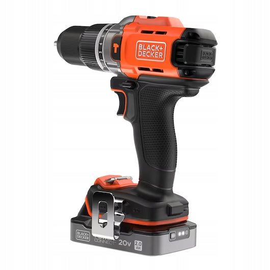 Impact drill 45Nm 18V 2x2,0Ah, Black+Decker [BCD383D2XKA-QW] Brand Black+Decker