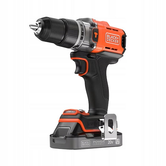 Impact drill 45Nm 18V 2x2,0Ah, Black+Decker [BCD383D2XKA-QW] Manufacturer code BCD383D2XKA