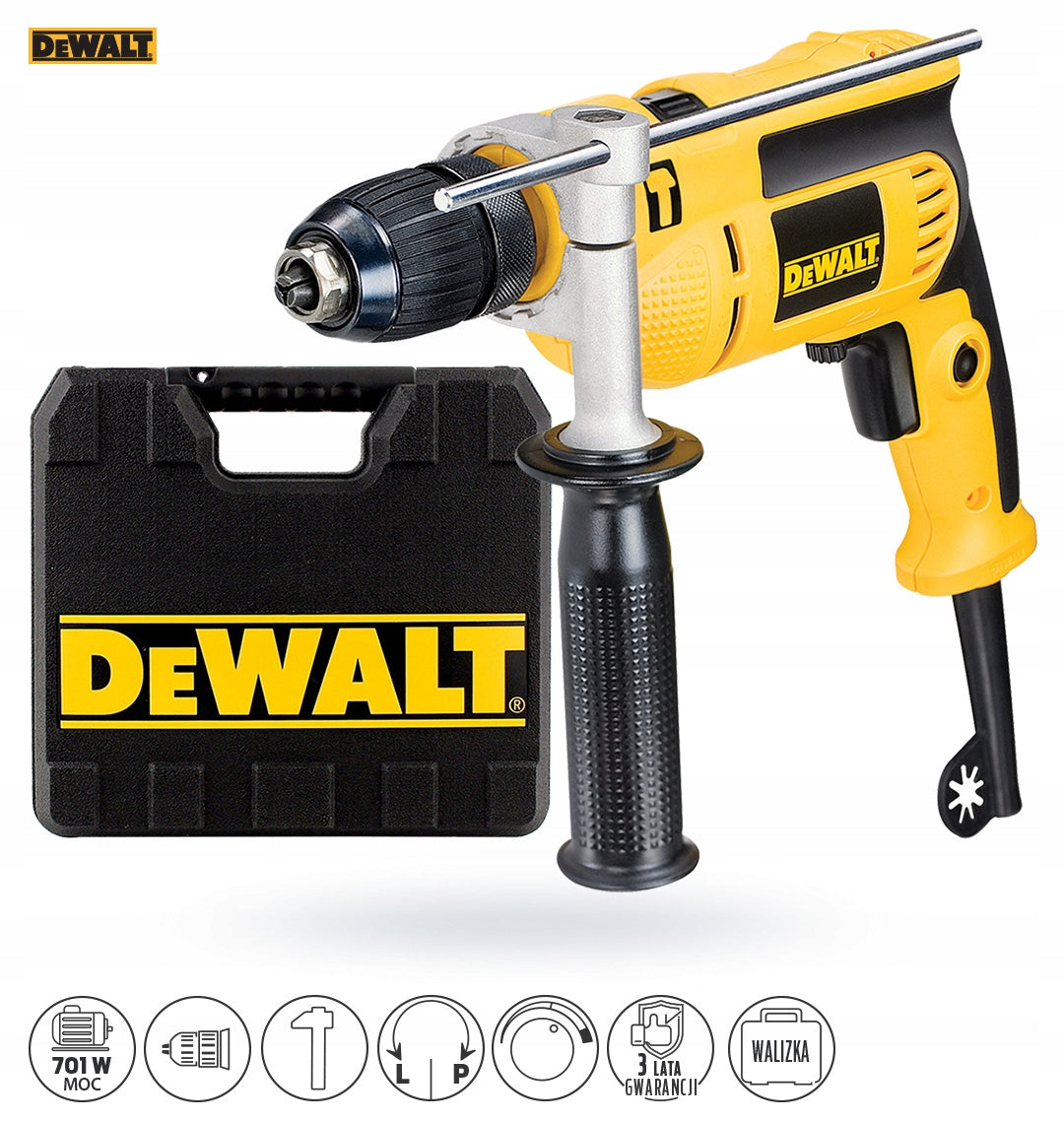 Impact drill 701W L/P DEWALT DWD024KS suitcase Brand DeWalt
