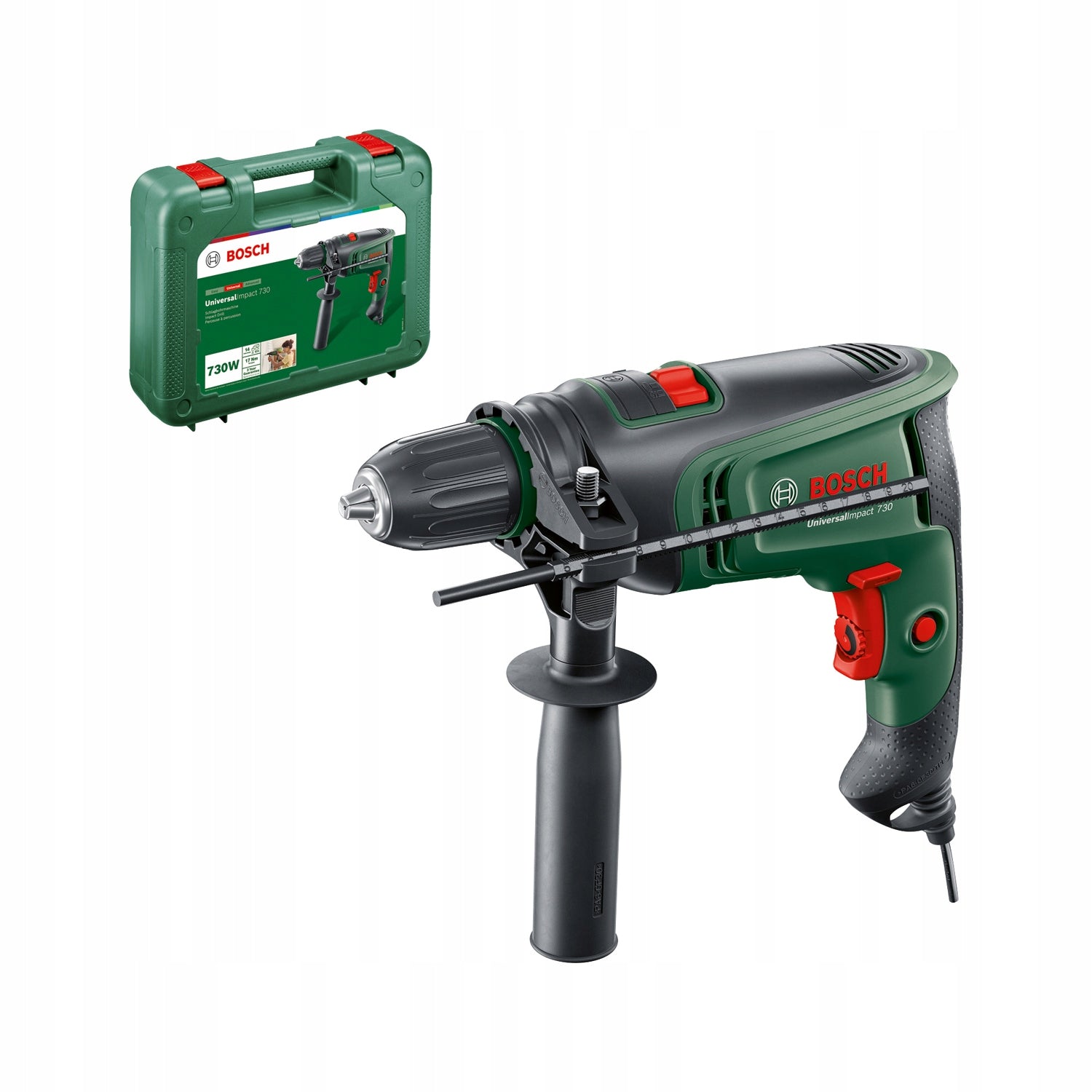 Impact drill 730W 2,1kg UniversalImpact 730 BOSCH 0603313420 Manufacturer code 0603313420