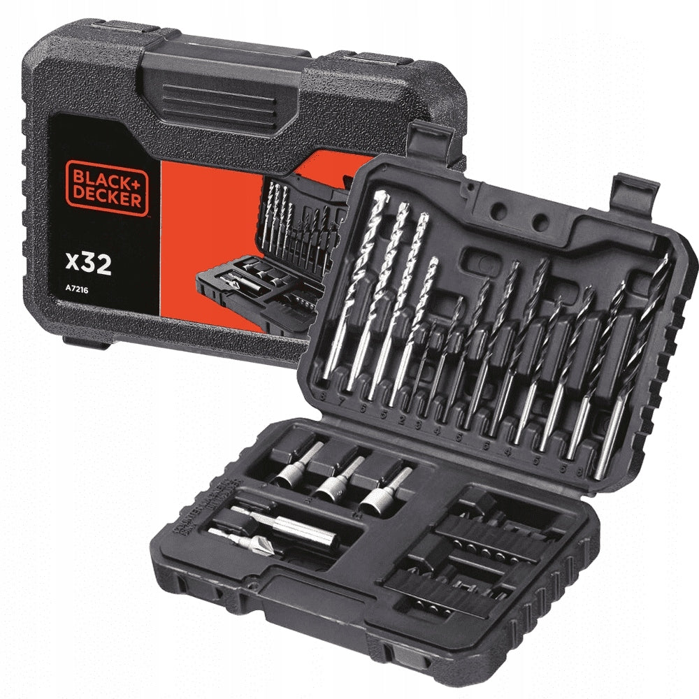 Impact drill 850W + 32 accessories Black+Decker [BEH850KA32-QS] Brand Black+Decker