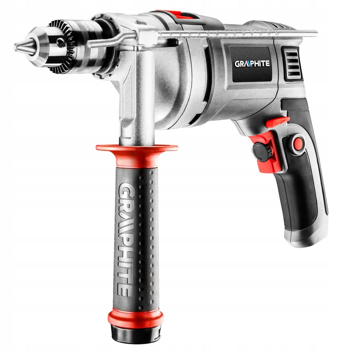 Impact drill 850W handle 13mm speed control 58G728 GRAPHITE
