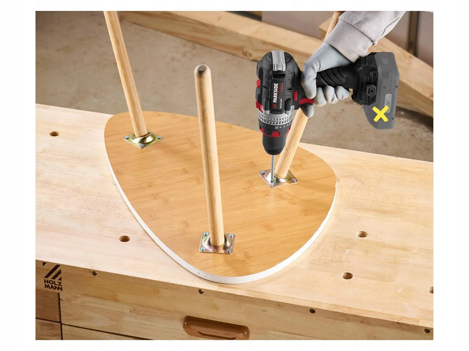 Impact drill Parkside 20 V Brand Parkside