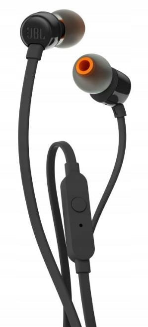 In-ear headphones JBL T110 in-ear microphone Manufacturer code JBLT110BLK