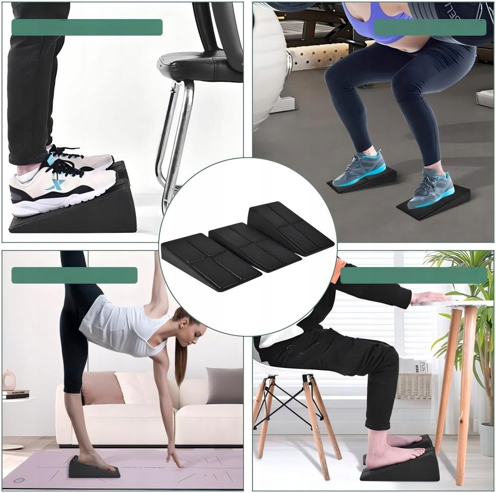 Inclined Blocks for Squats Heel Wedges For Exercise Calves EPP Product weight with unit packaging 0.372 kg