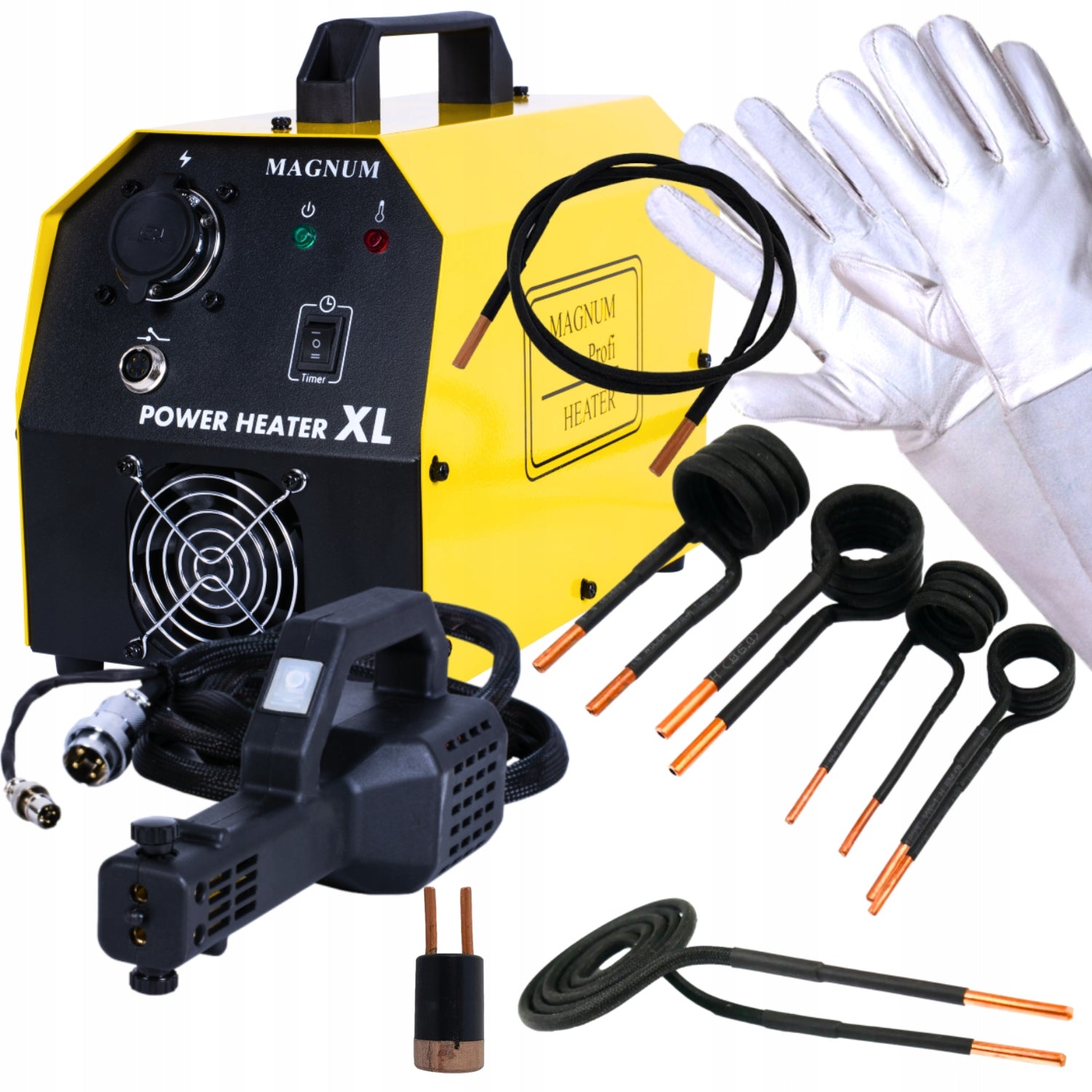Induction heater for screws INDUCTOR magnum coil induction heater