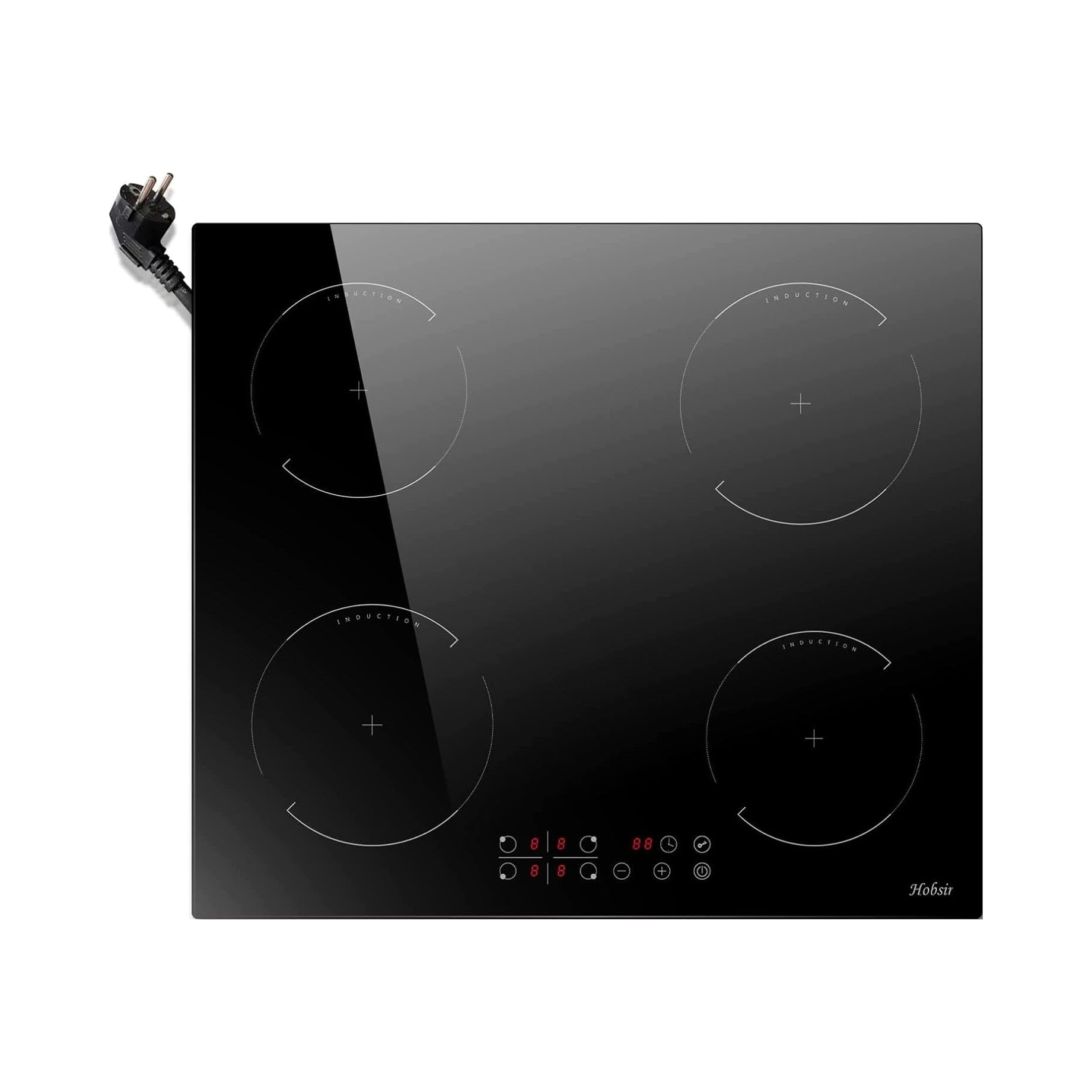 Induction hob Hobsir 4 burners 3500W HSI-B46414-VDE