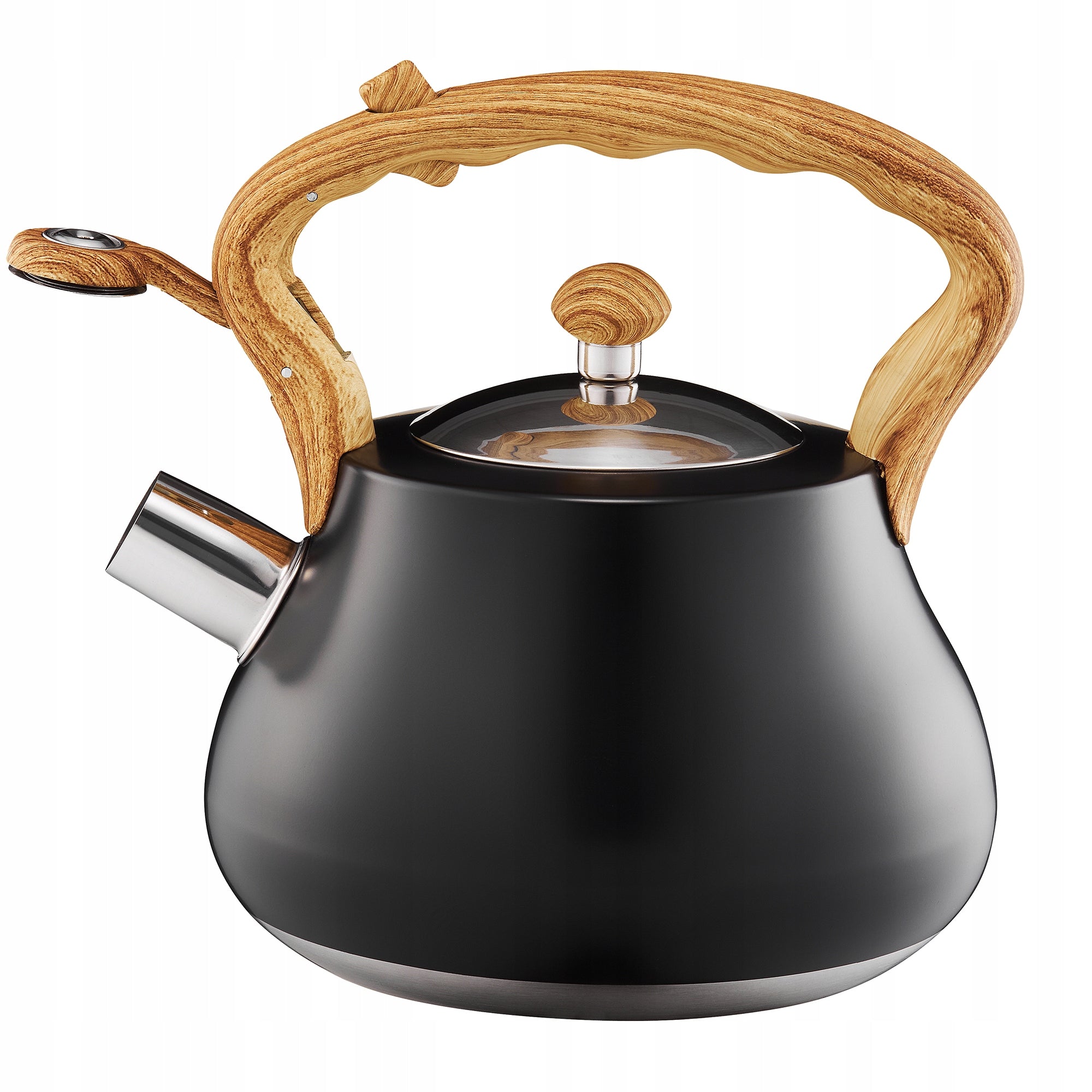 Induction kettle Flavio 2 l black AMBITION 42813 Kind traditional kettle