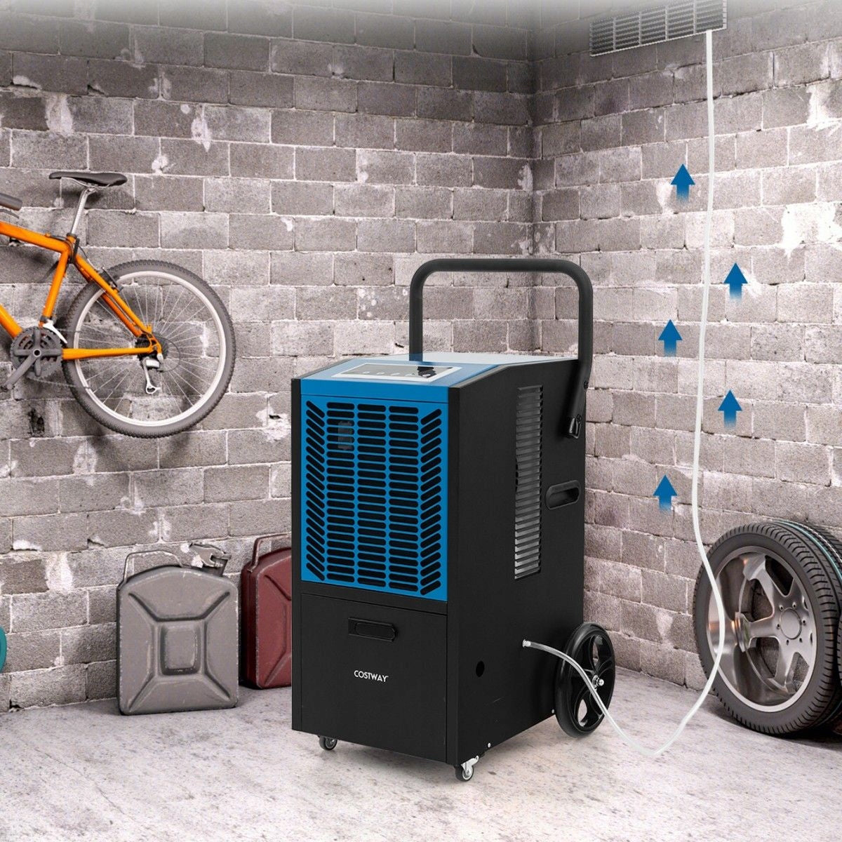 Industrial Dehumidifier Industrial Mobile 790W 66L/24h Packaging status original