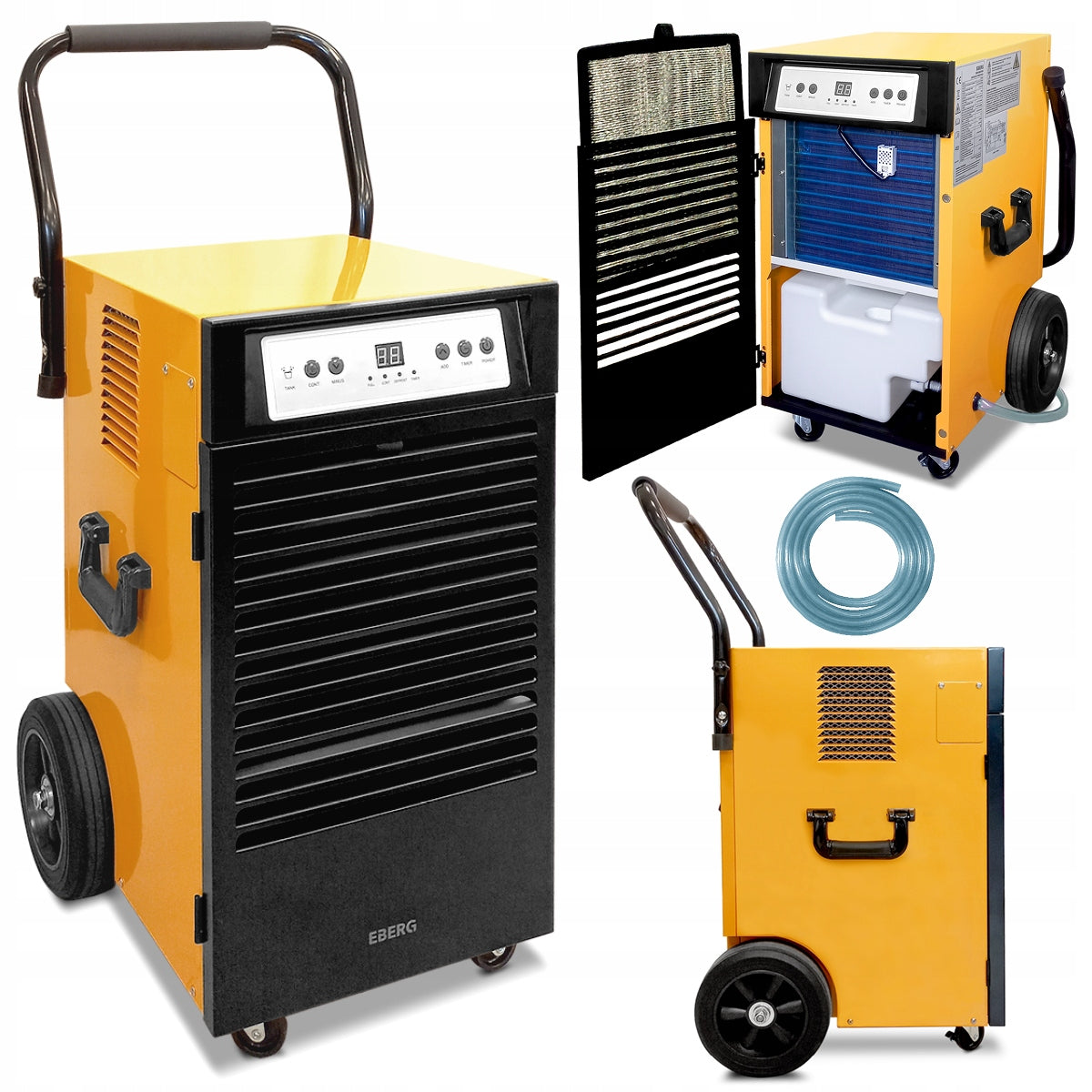 Industrial dehumidifier EPD 70 construction moisture absorber 70l/24h
