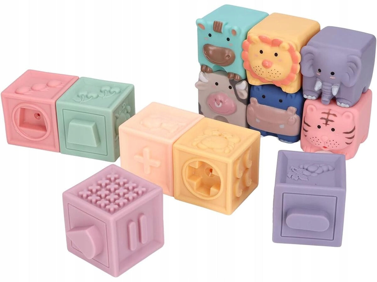 Infant Block Set Educational Blocks Silicone Soft Numbers Manufacturer code 1001A Artl