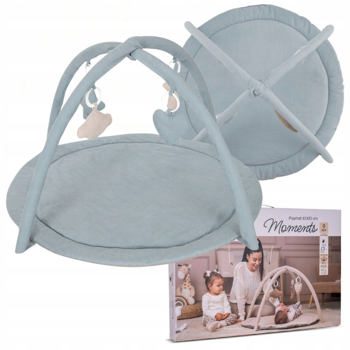 Infant Educational Mat Interactive Lorelli PASTEL BLUE