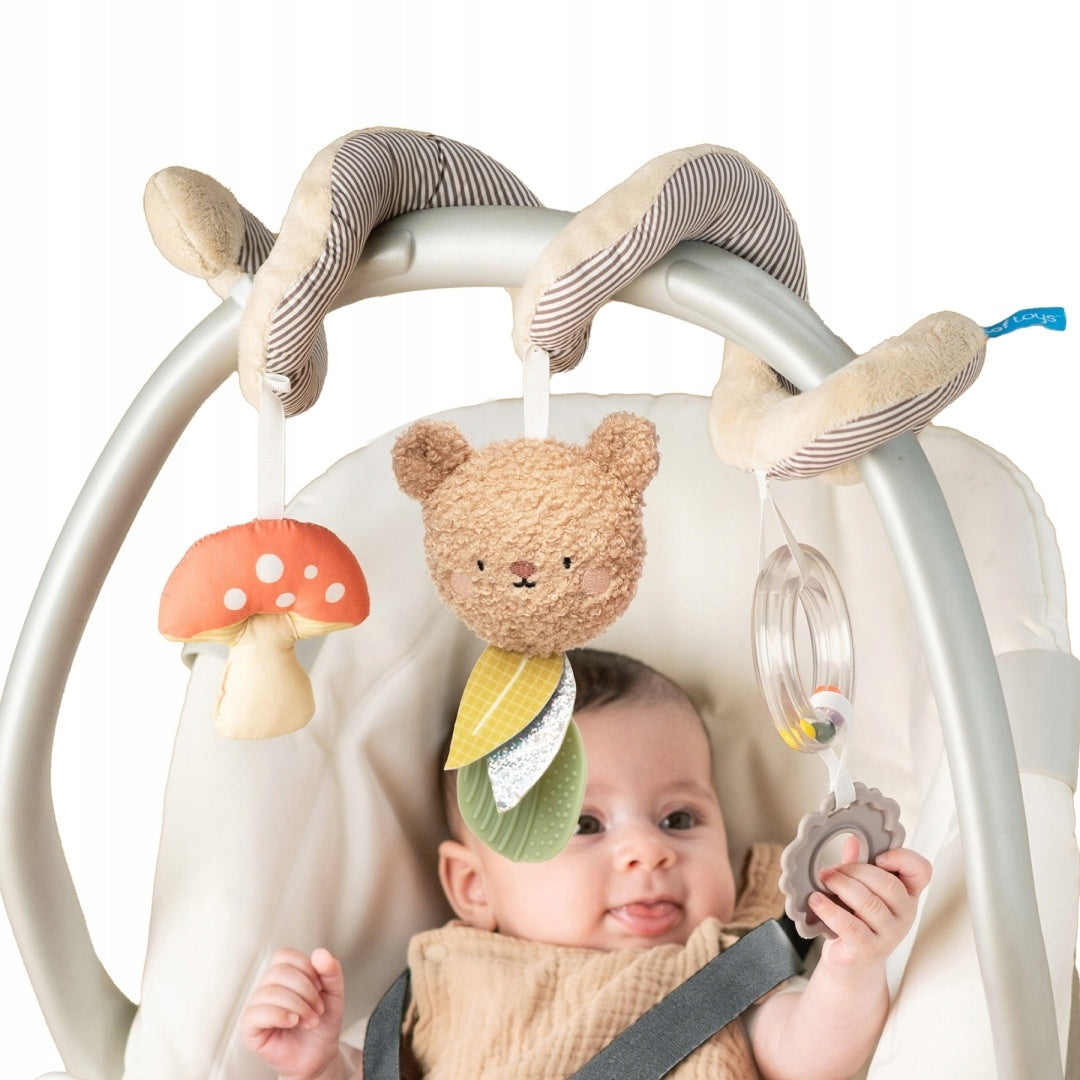 Infant Sensory Spiral Bear Activating Educational Toy 0+