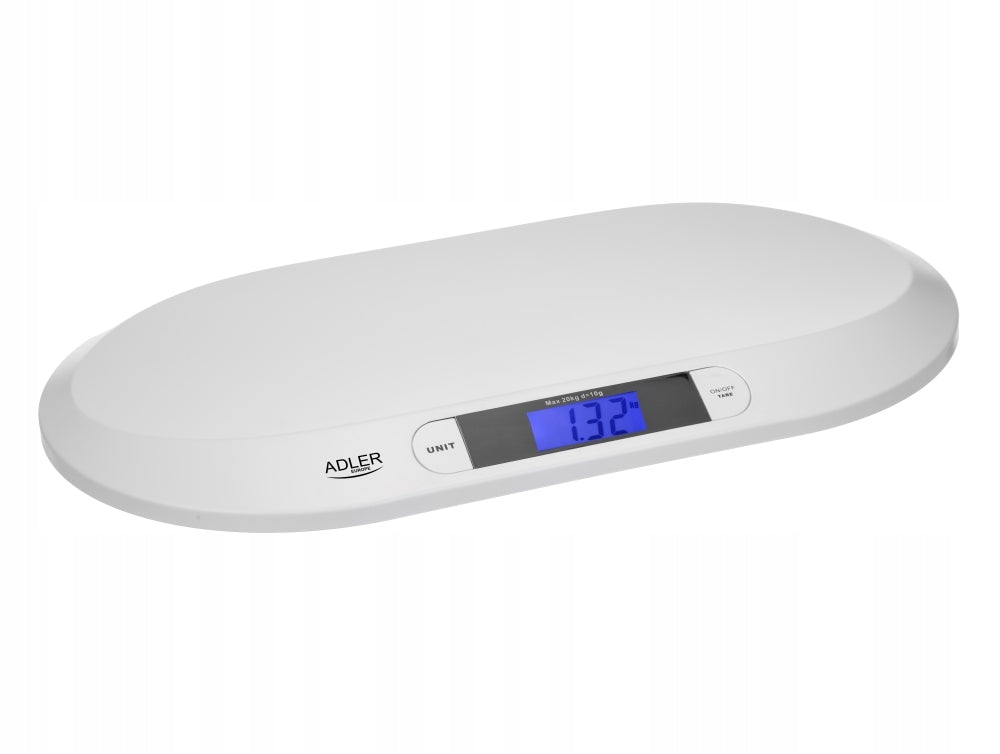 Infant Weight AD 8139 Accurate 20kg with UNIT Function and Taring Brand ADLER