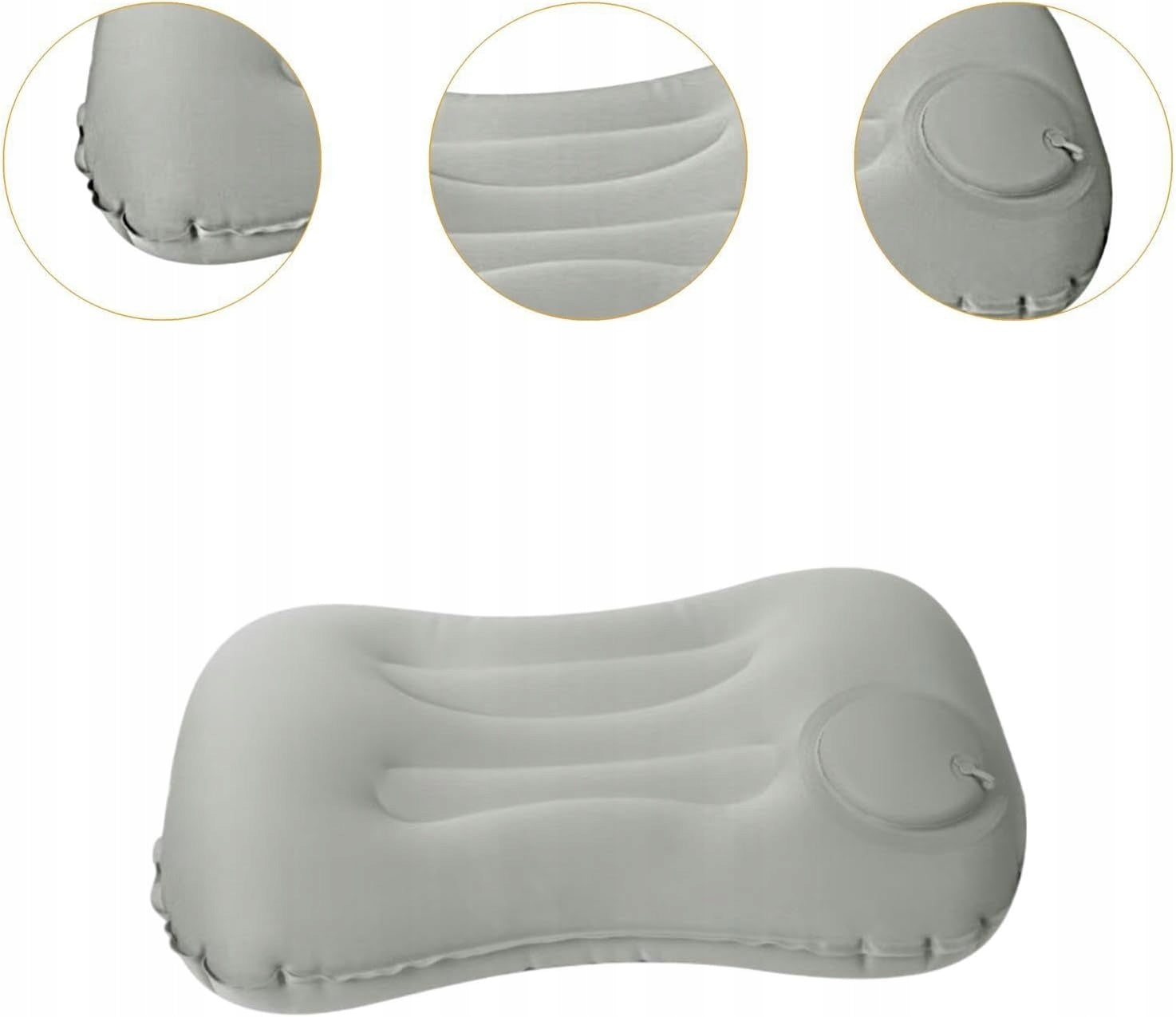 Inflatable Car Neck Travel Pillow Camping Packaging status original