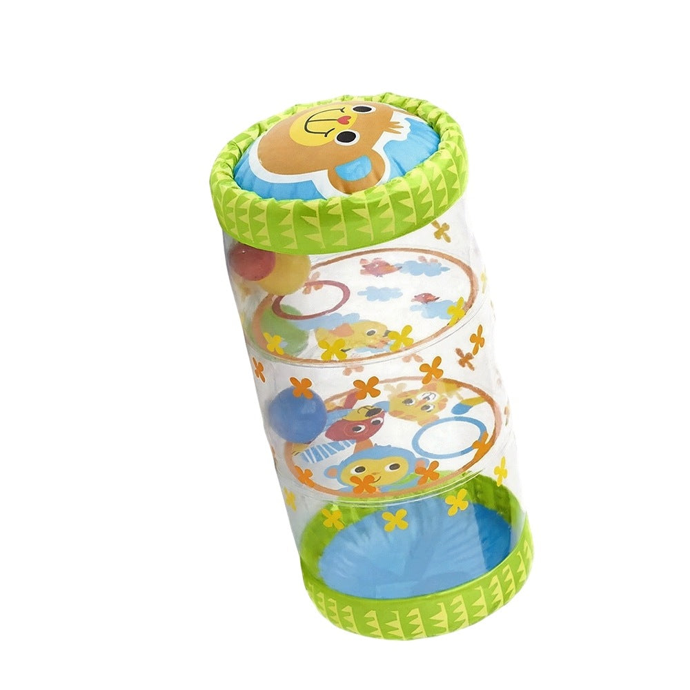 Inflatable Crawling Roller With Rattle Balls For Children 6M+ Brand no brand