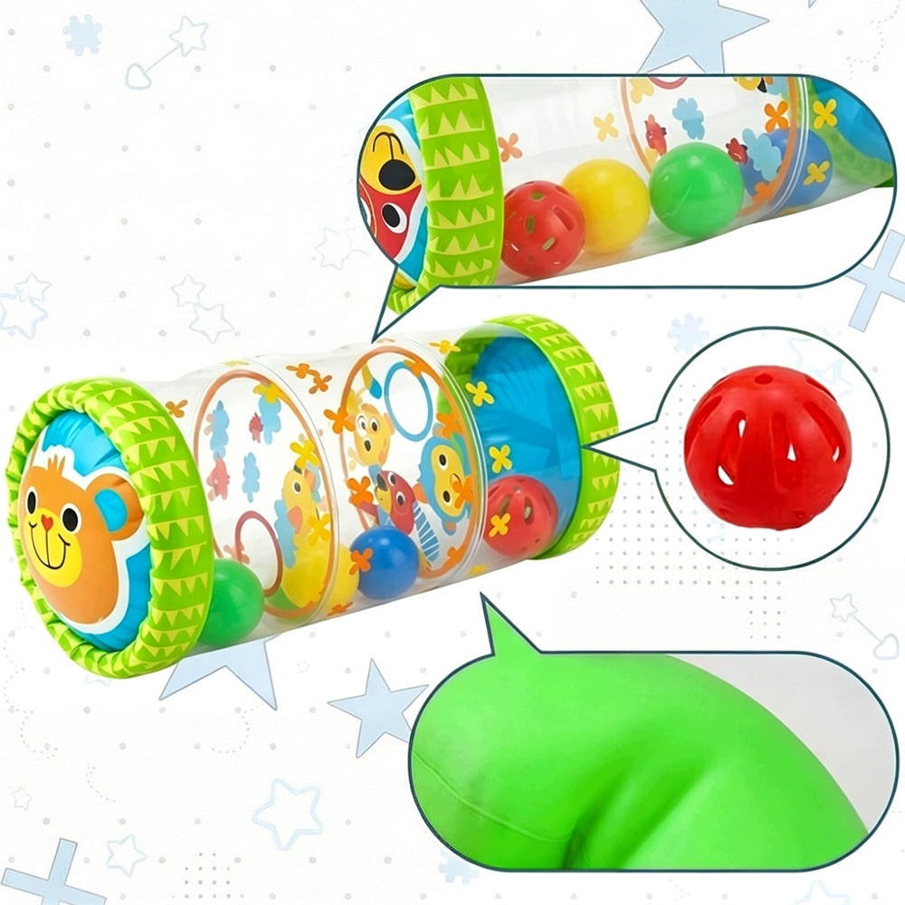 Inflatable Crawling Roller With Rattle Balls For Kids Learning Kid's age 12＋ months
