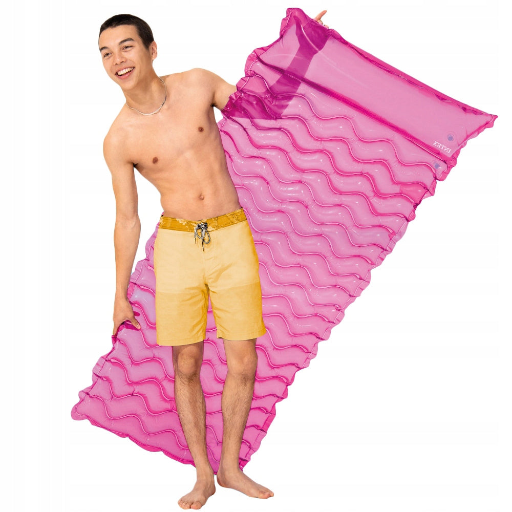Inflatable Mattress for Water Swimming Pool Beach Lounger Swimming Pool 58807-2 PINK