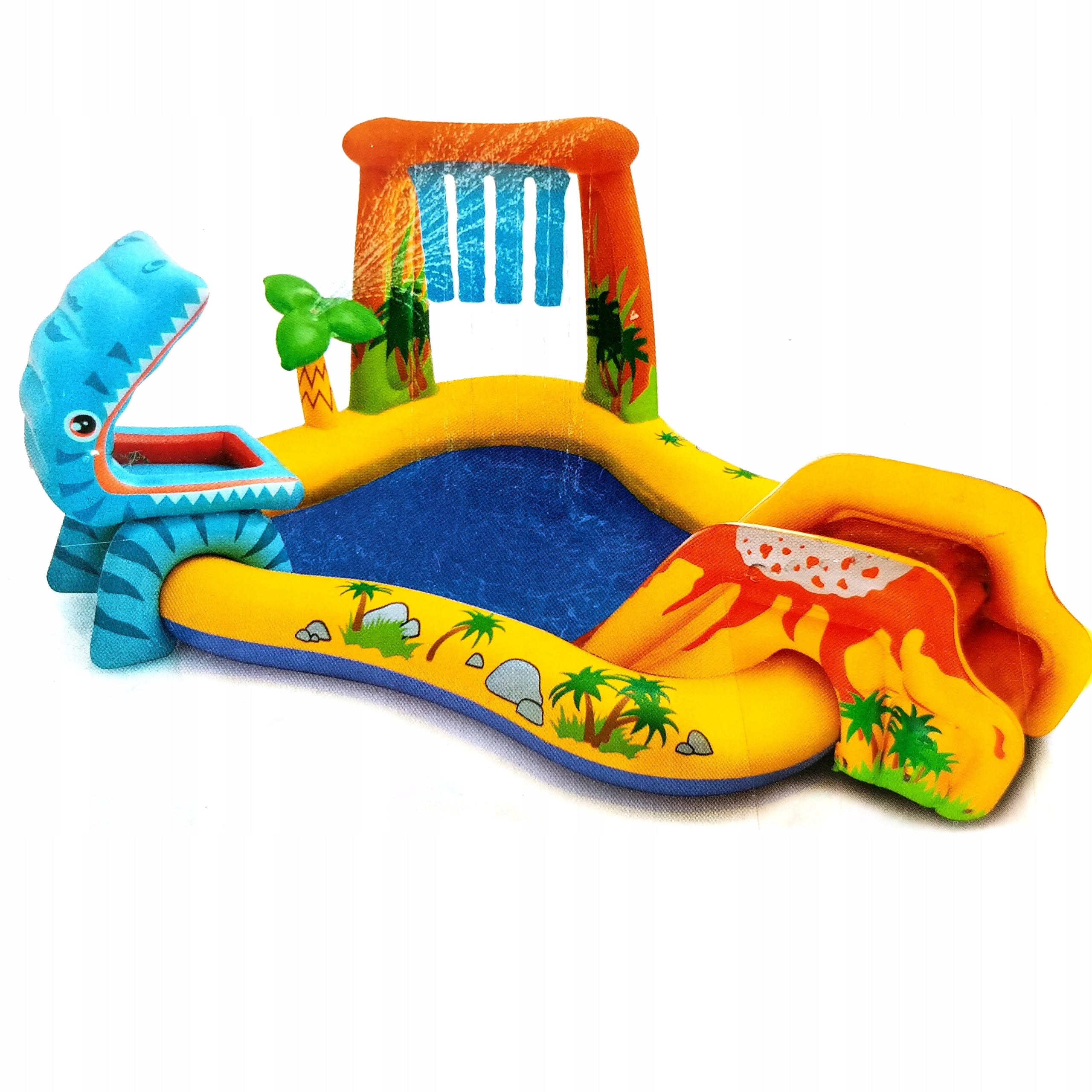 Inflatable Playground Dinosaurs with Pool and Slide INTEX