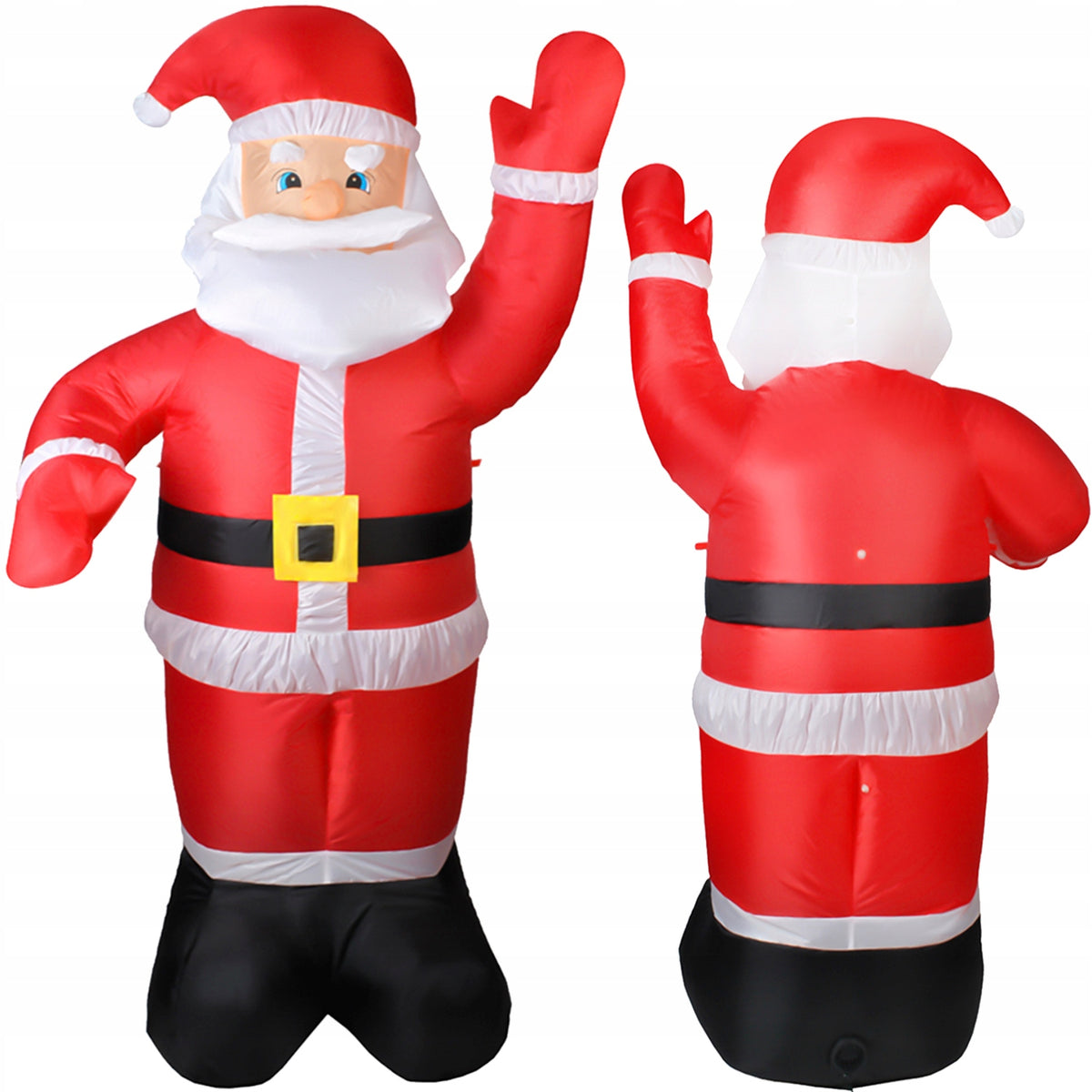 Inflatable Santa Claus LED Pumped Glowing Ornament Large with IP44 Lights