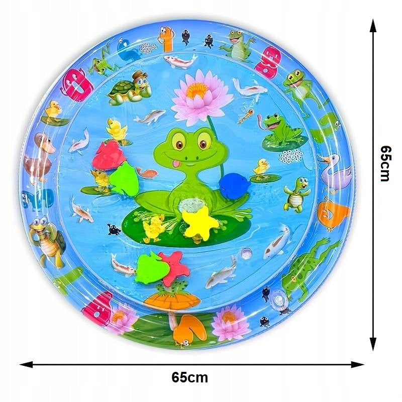 Inflatable Sensory Water Mat For Infants Zabka Okragla Mat XXL 65cm Packaging status original