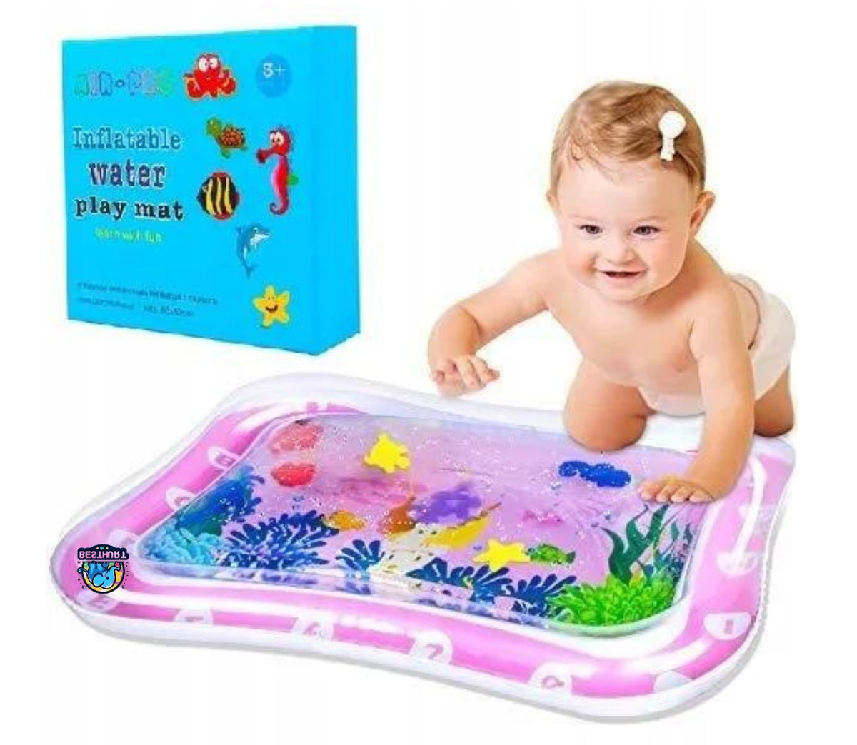 Inflatable Sensory Water Mat for Babies 64cm - The Perfect Toy Brand BestHurt
