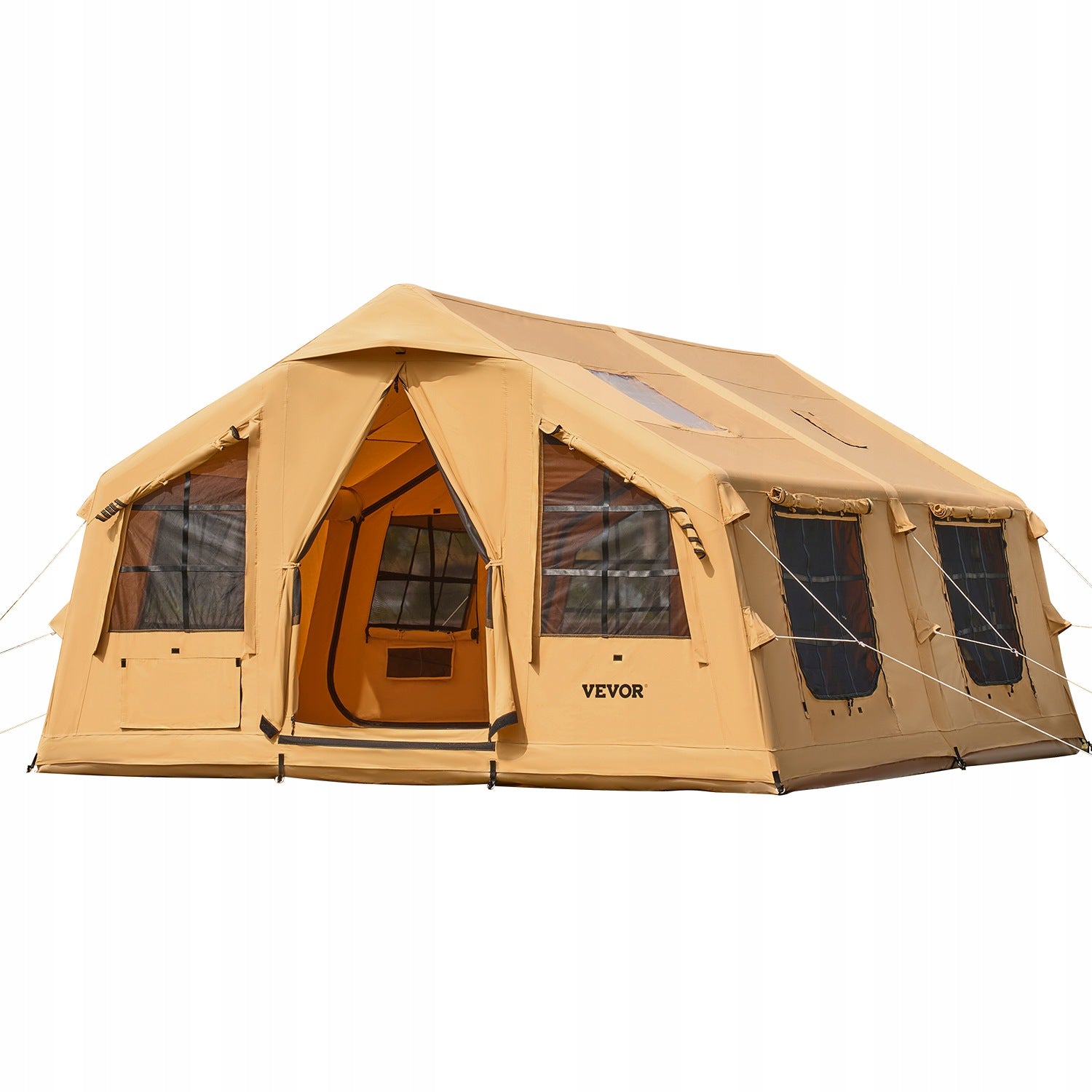 Inflatable Tent 4,8x3,6x2,2M For 8-12 People With 2 Roof Windows 17,5m² Manufacturer code KJZP4836