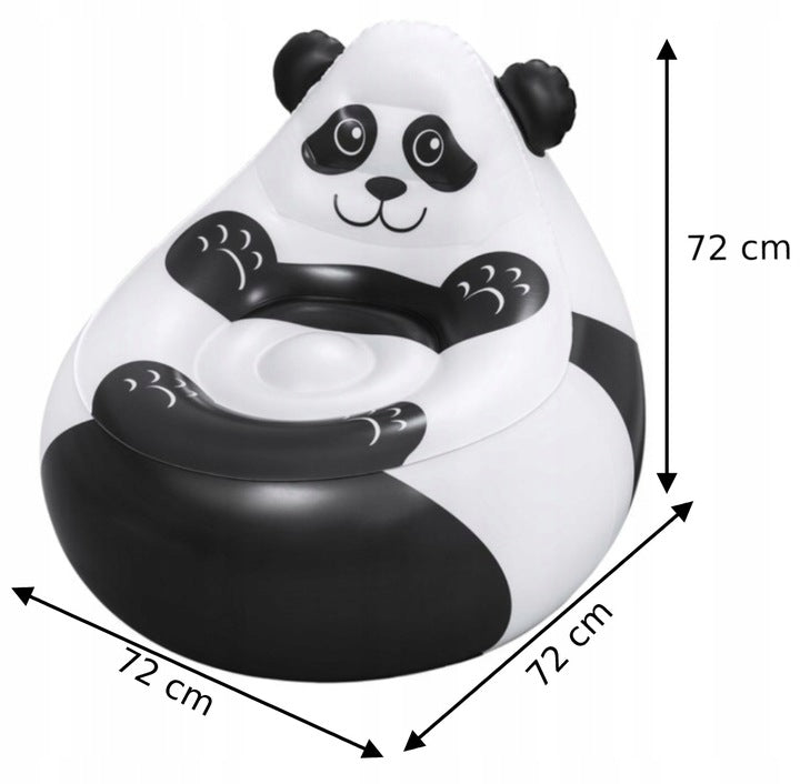 Inflatable armchair PANDA 72x72x64 cm Bestway inflatable pouf Manufacturer code 6941607331583
