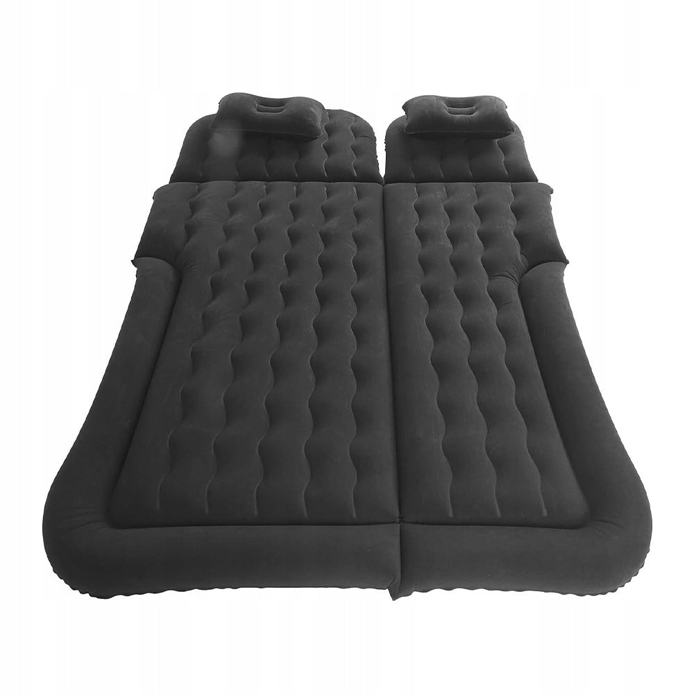Inflatable car mattress bed for car 165 x 133 cm + pump , pillows