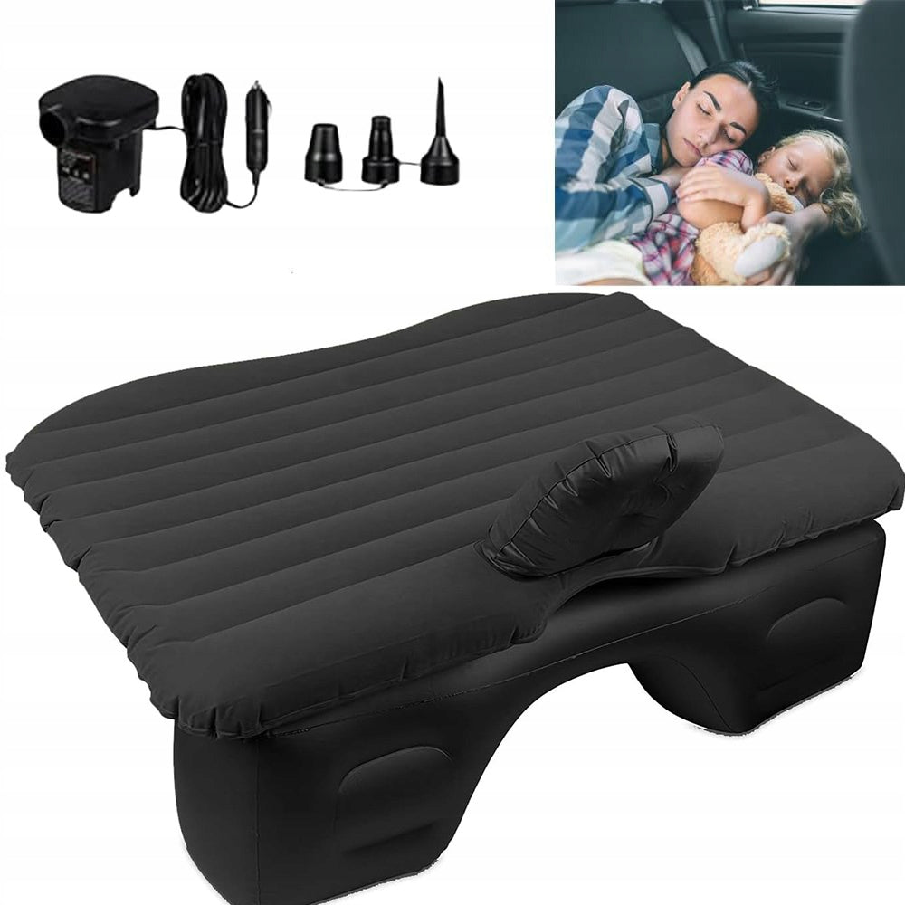 Inflatable mattress BED for car CARS for rear sofa + pump 12V BEIGE Manufacturer code CR8024-8024