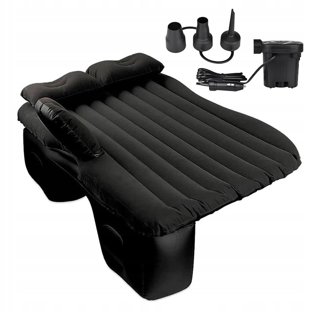Inflatable mattress BED for car CARS for rear sofa + pump 12V BEIGE