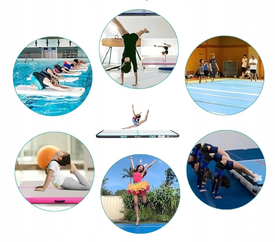 Inflatable path acrobatic gymnastic mat FBSPORT 300 cm 20cm Brand Fbsport