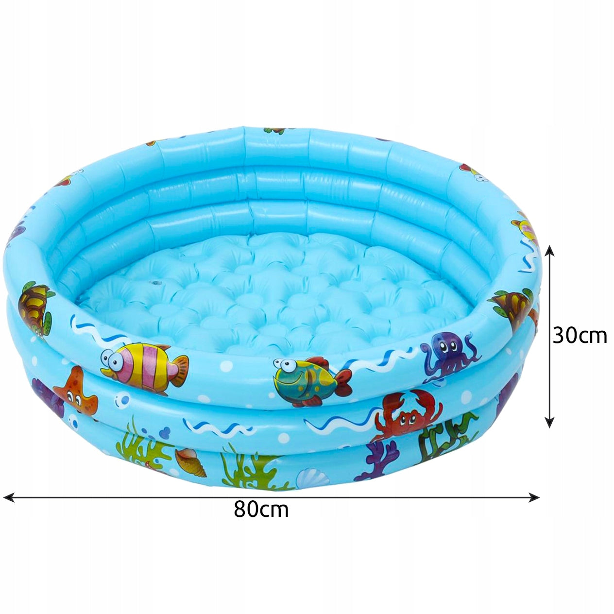 Inflatable pool for children - paddling pool Kruzzel 20932 Kruzzel Brand Kruzzel