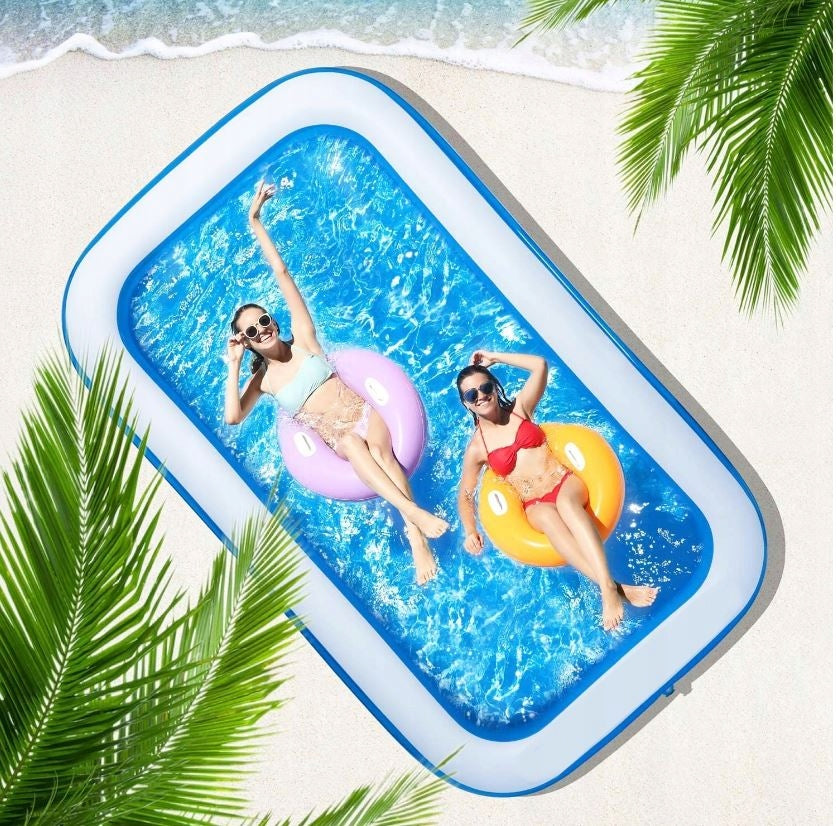 Inflatable pool rectangular Jilong 200 x 150 cm Brand Jilong