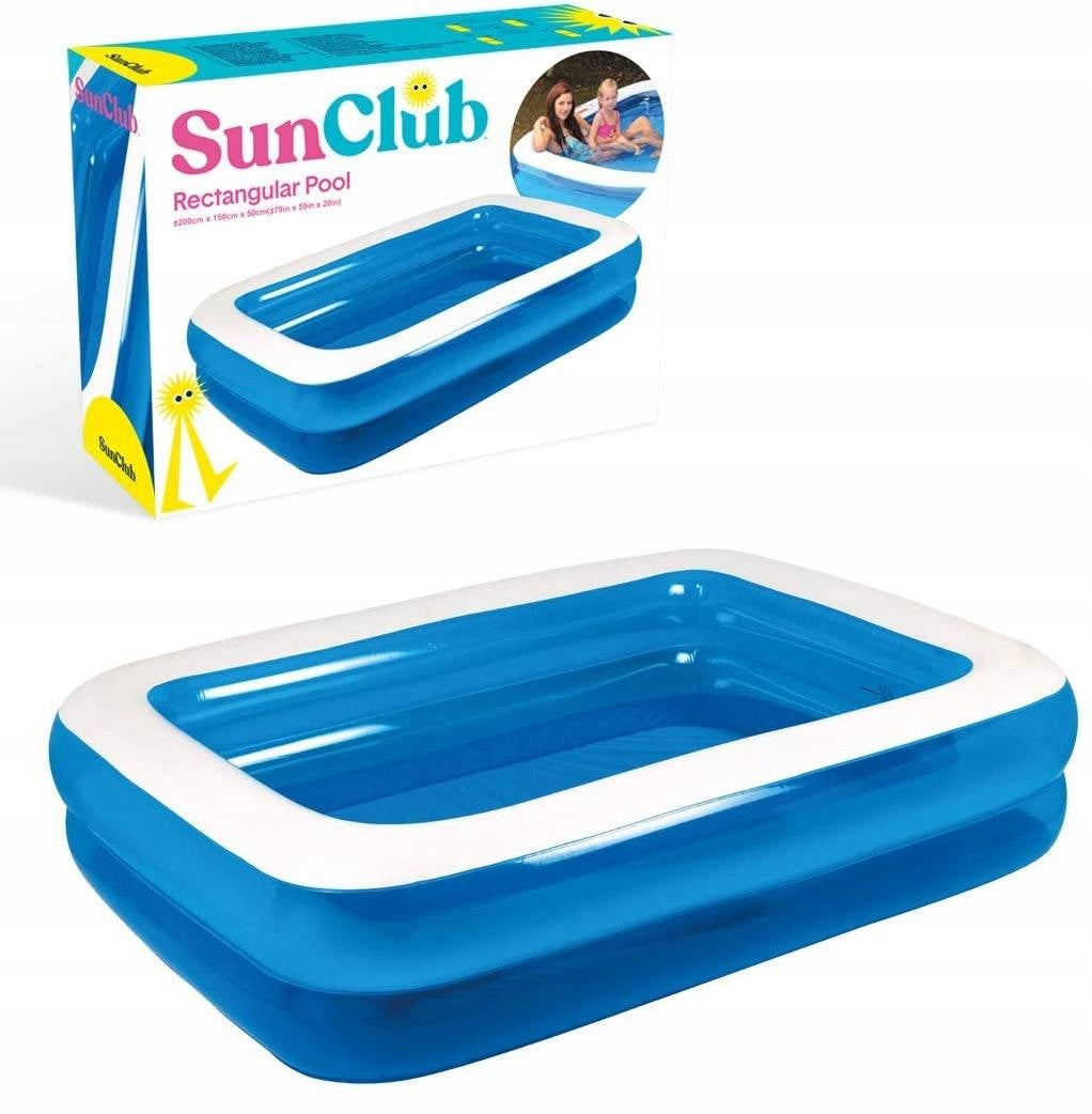 Inflatable pool rectangular Jilong 200 x 150 cm