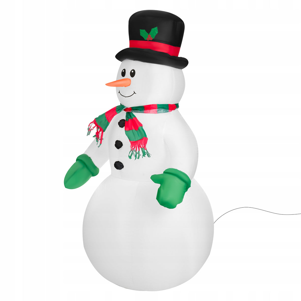 Inflatable snowman Sevico 120 cm 3D multicolor LED Manufacturer code F259-120