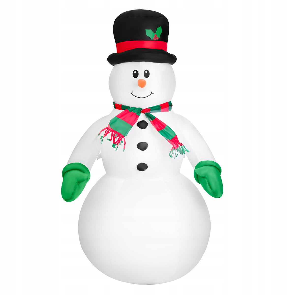 Inflatable snowman Sevico 120 cm 3D multicolor LED