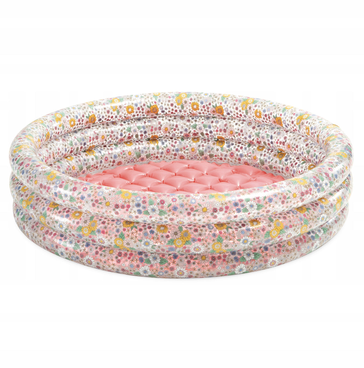 Inflatable swimming pool, paddling pool for children FLOWERS 86x25 cm INTEX 58427