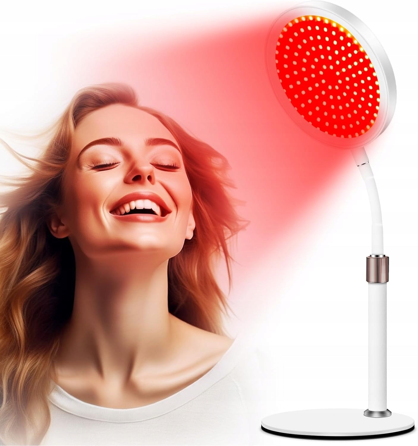 Infrared LED Lamp 660 850nm 100 LED Tripod Therapy Red Light