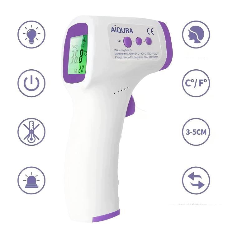 Infrared Non-Contact Thermometer, LCD Digital Electronic